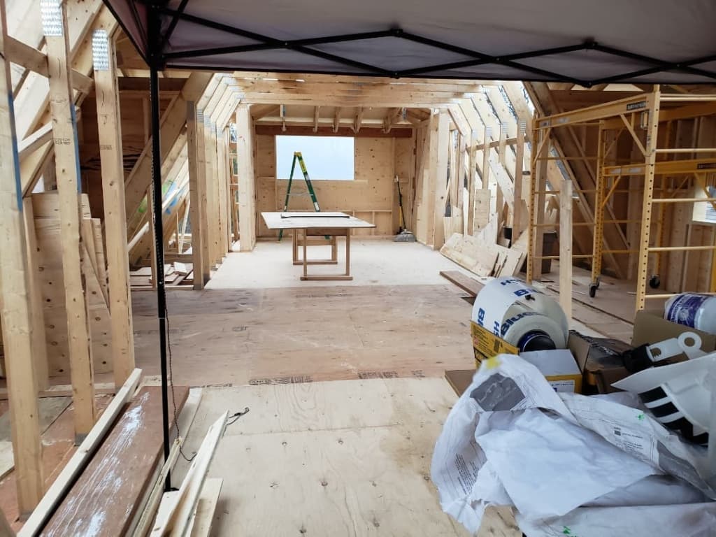 Attic Framing & Woodwork