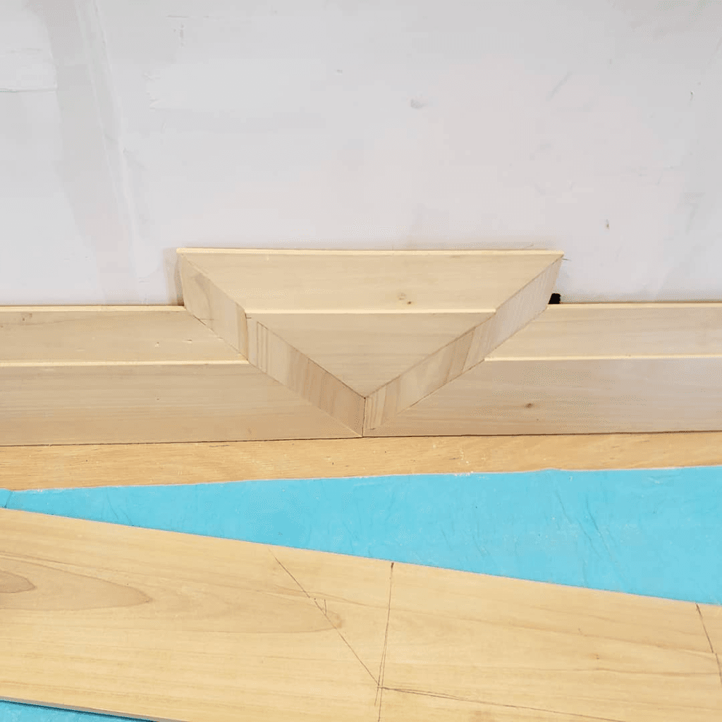 Baseboard Corner Detailing
